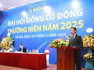 ĐHCĐ SJ Group (SJS): Chia thưởng cổ phiếu, tiếp tục mở bán dự án Nam An Khánh
