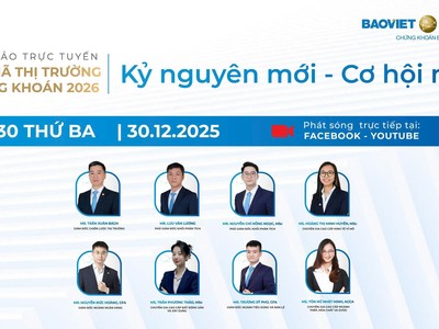 BVSC: Hội thảo "Giải mã thị trường chứng khoán 2026"