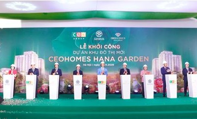 CEO Group khởi công CEOHomes Hana Garden 