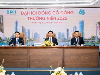 ĐHCĐ Tập đoàn PC1 (PC1): Mục tiêu lợi nhuận tăng 30%/năm trong 5 năm tới