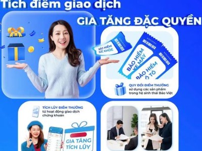 Chứng khoán Bảo Việt ra mắt chương trình “Tích điểm giao dịch - gia tăng đặc quyền”