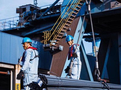 Hòa Phát (HPG) đã bán ra thị trường 402.000 tấn thép trong tháng 1