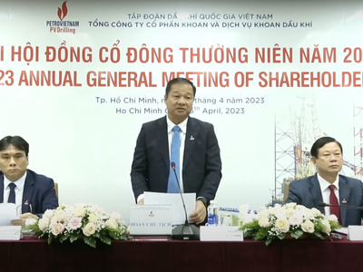 ĐHĐCĐ PV Drilling (PVD): Dự kiến thuê thêm giàn cuối năm 2023, quý I/2023 lãi 52 tỷ đồng