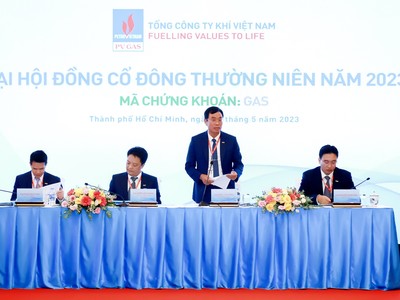 PV GAS (GAS) trả cổ tức năm 2022 bằng tiền, tỷ lệ 36% và sắp phát hành 382,79 triệu cổ phiếu thưởng