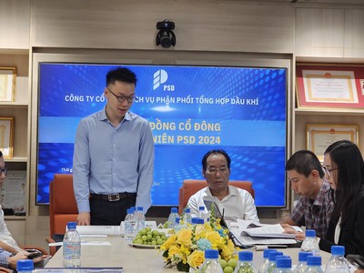 ĐHCĐ Dịch vụ Phân phối Tổng hợp Dầu khí (PSD): Chưa có kế hoạch chia thêm cổ phiếu, lợi nhuận quý I/2024 ước đạt 22 - 23 tỷ đồng
