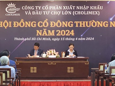 ĐHĐCĐ Cholimex (CLX): Muốn chia cổ tức bằng cổ phiếu để tăng sôi động trên thị trường chứng khoán nhưng vướng quy định 