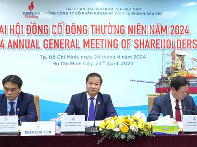 ĐHĐCĐ PV Drilling (PVD): Mục tiêu doanh thu năm 2024 đạt 8.000 tỷ đồng, đến năm 2030 đầu tư 2 giàn Jackup 