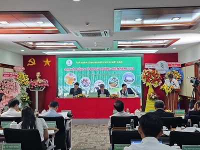 ĐHĐCĐ Tập đoàn Cao su Việt Nam (GVR): Lợi nhuận 5 tháng đạt 1.108 tỷ đồng, giá bán bình quân cao hơn 6 triệu đồng/tấn 