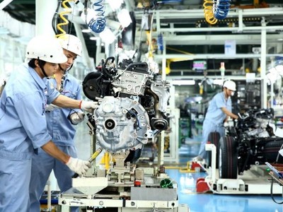 Chỉ số sản xuất công nghiệp tháng 11 tăng 8,9% so với cùng kỳ