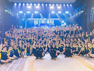 Tập thể Cán bộ Nhân viên PSD trong hoạt động Teambuilding định kỳ.