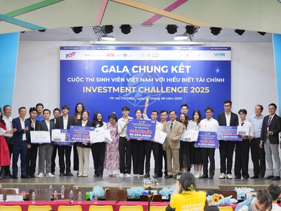 Hơn 2.400 sinh viên tranh tài, Investment Challenge 2025 đã tìm được quán quân