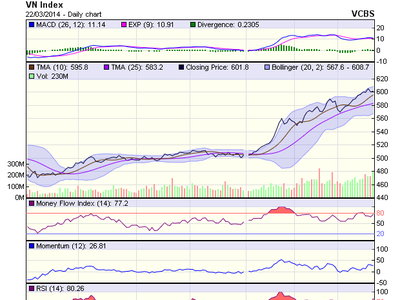 Biểu đồ kỹ thuật VN-Index - Nguồn: VCBS