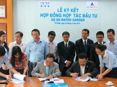 Hoạt động mua bán dự án trên thị trường bất động sản từ đầu năm 2014 diễn ra rất sôi động