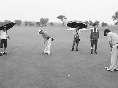 Hạng mục sân golf của Dự án Tổ hợp sân golf, khách sạn và biệt thự tại thị xã Cửa Lò đi vào hoạt động từ tháng 5/2010