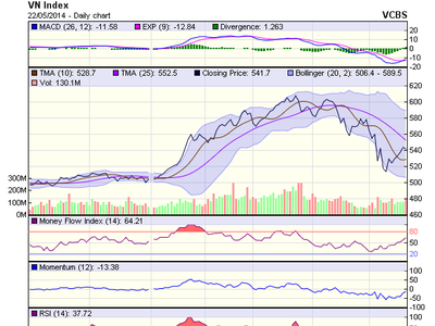 Biểu đồ kỹ thuật VN-Index. Nguồn: VCBS