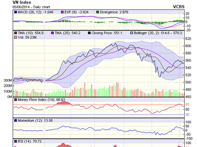 Biểu đồ kỹ thuật VN-Index. Nguồn: VCBS