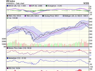 Biểu đồ kỹ thuật VN-Index. Nguồn: VCBS