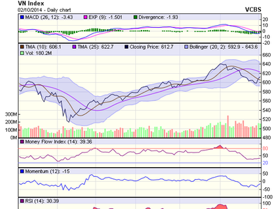 Biểu đồ kỹ thuật VN-Index. Nguồn: VCBS