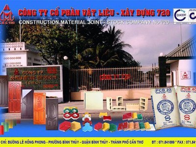 CTCP 720 giới thiệu sản phẩm xi măng chịu mặn