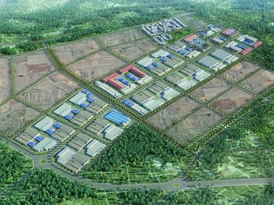 Mô hình Khu Công nghiệp FLC Hoàng Long
