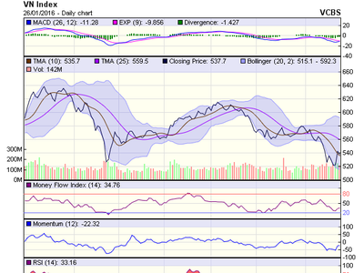 Biểu đồ kỹ thuật VN-Index. Nguồn: VCBS