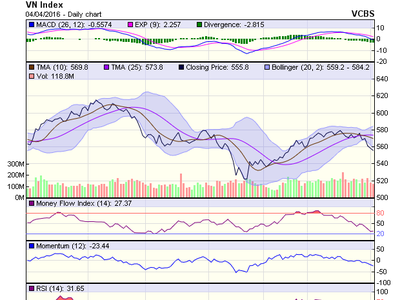 Biểu đồ kỹ thuật VN-Index. Nguồn: VCBS
