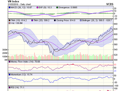Biểu đồ kỹ thuật VN-Index. Nguồn: VCBS