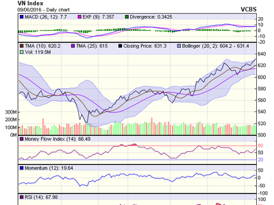 Biểu đồ kỹ thuật VN-Index. Nguồn: VCBS