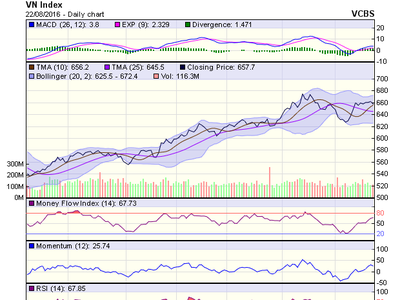 Biểu đồ kỹ thuật VN-Index. Nguồn: VCBS