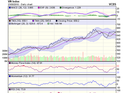 Biểu đồ kỹ thuật VN-Index. Nguồn: VCBS