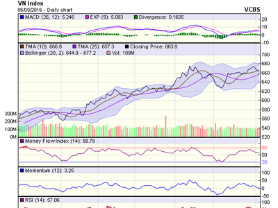 Biểu đồ kỹ thuật VN-Index. Nguồn: VCBS