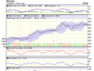 Biểu đồ kỹ thuật VN-Index. Nguồn: VCBS
