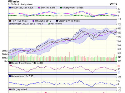 Biểu đồ kỹ thuật VN-Index. Nguồn: VCBS