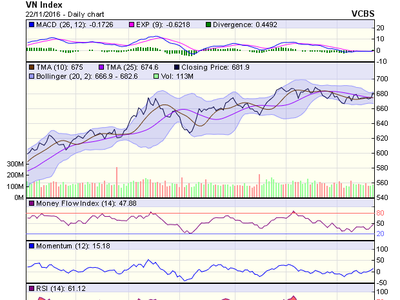 Biểu đồ kỹ thuật VN-Index. Nguồn: VCBS