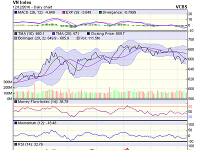 Biểu đồ kỹ thuật VN-Index. Nguồn: VCBS