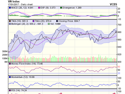 Biểu đồ kỹ thuật VN-Index. Nguồn: VCBS