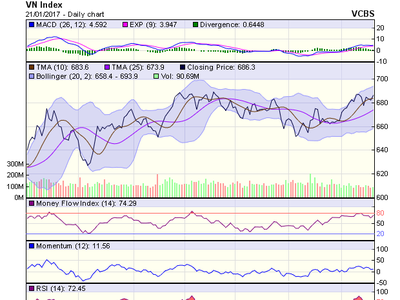 Biểu đồ kỹ thuật VN-Index. Nguồn: VCBS