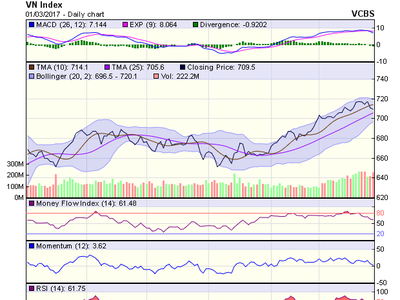 Biểu đồ kỹ thuật VN-Index. Nguồn: VCBS