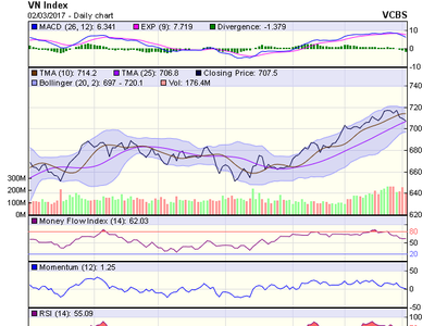 Biểu đồ kỹ thuật VN-Index. Nguồn: VCBS 