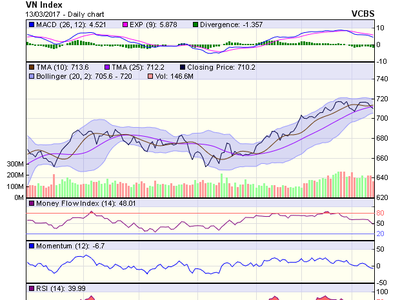 Biểu đồ kỹ thuật VN-Index. Nguồn: VCBS