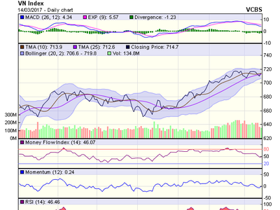 Biểu đồ kỹ thuật VN-Index. Nguồn: VCBS