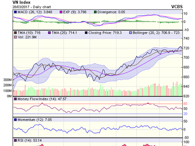 Biểu đồ kỹ thuật VN-Index. Nguồn: VCBS