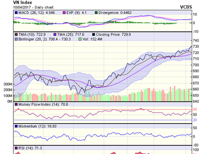 Biểu đồ kỹ thuật VN-Index. Nguồn: VCBS