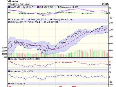 Biểu đồ kỹ thuật VN-Index. Nguồn: VCBS