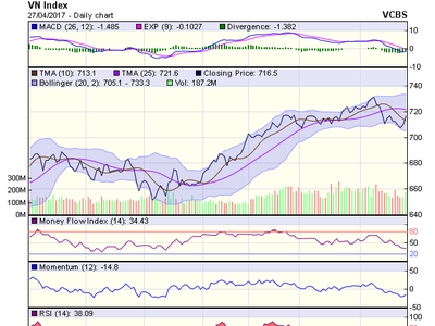 Biểu đồ kỹ thuật VN-Index. Nguồn: VCBS 
