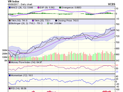 Biểu đồ kỹ thuật VN-Index. Nguồn: VCBS 