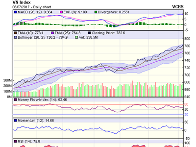 Biểu đồ kỹ thuật VN-Index. Nguồn: VCBS 