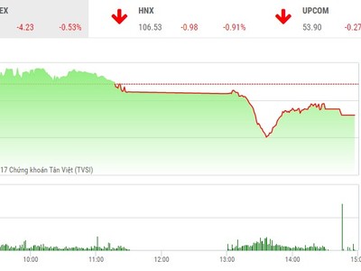 Phiên chiều 3/10: Hoảng hồn