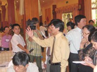 Ông Tạ Xuân Thọ, Tổng giám đốc BBT bày tỏ "bức xúc" với với chí