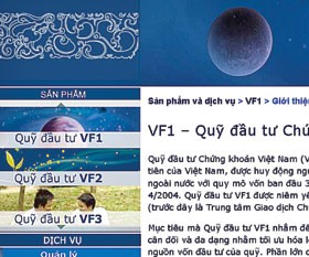 Trong vài tháng gần đây, VF1 luôn theo sát VN-Index như hình với bóng.